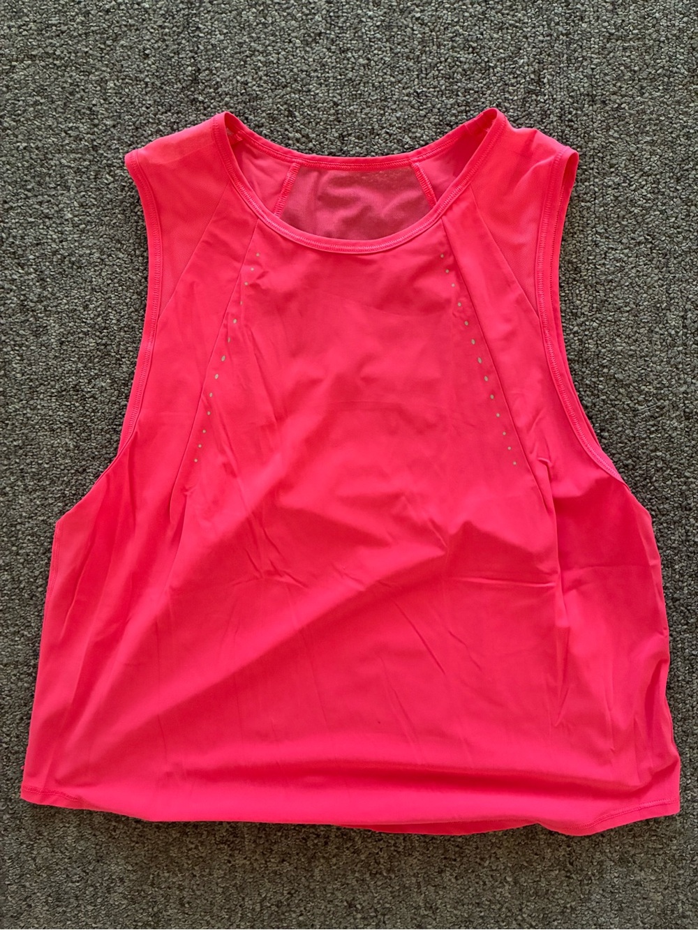 lululemon athletica Neon Pink Athletic Tank